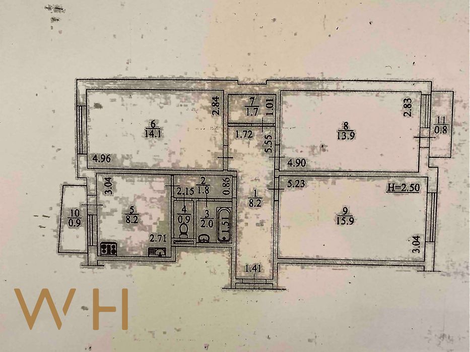Квартира на вул. Романа Шухевича, 28а в Києві, ID 259768, фото №8