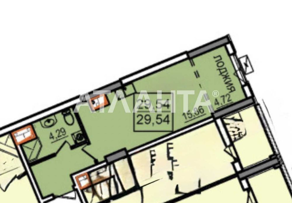 Квартира на ЖК Посейдон в Одесі, ID 371253, фото №3