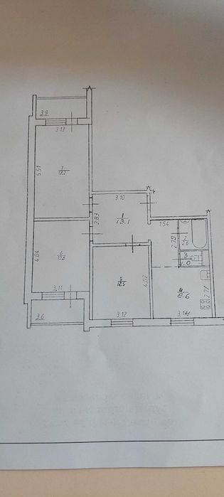 Квартира на вул. Миколайчука в Івано-Франківську, ID 225104, фото №3