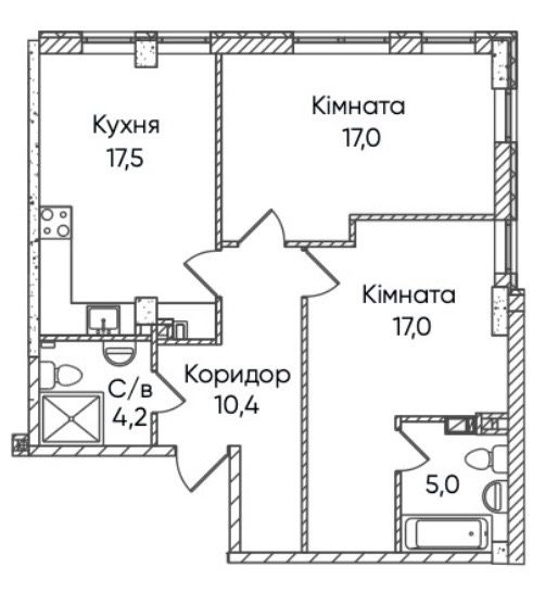 Квартира на жк Преміум-класу в Одесі, ID 167482, фото №4