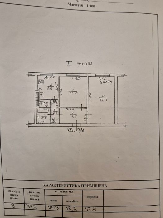 Квартира на вул. Балковська в Одеса, ID 168545, фото №1