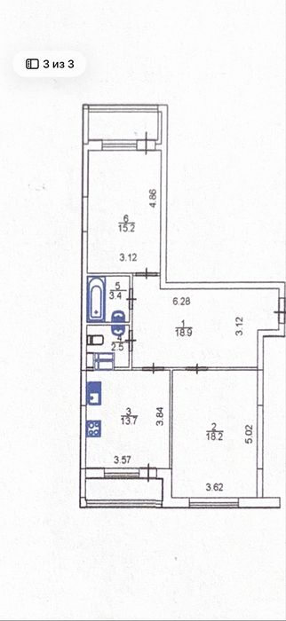 Квартира на вул. Золотоустівська, 25 в Києві, ID 196811, фото №7
