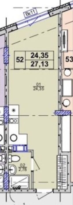 Квартира на Біля метро Васильківська в Києві, ID 260247, фото №6