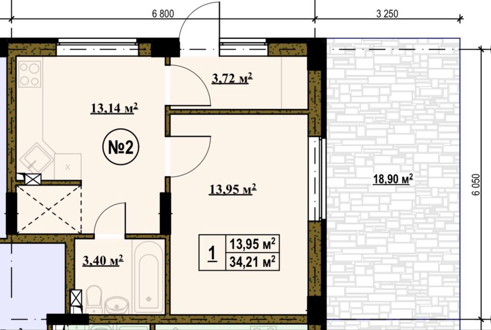 Квартира на ЖК «4ROOM» в Києві, ID 166127, фото №6