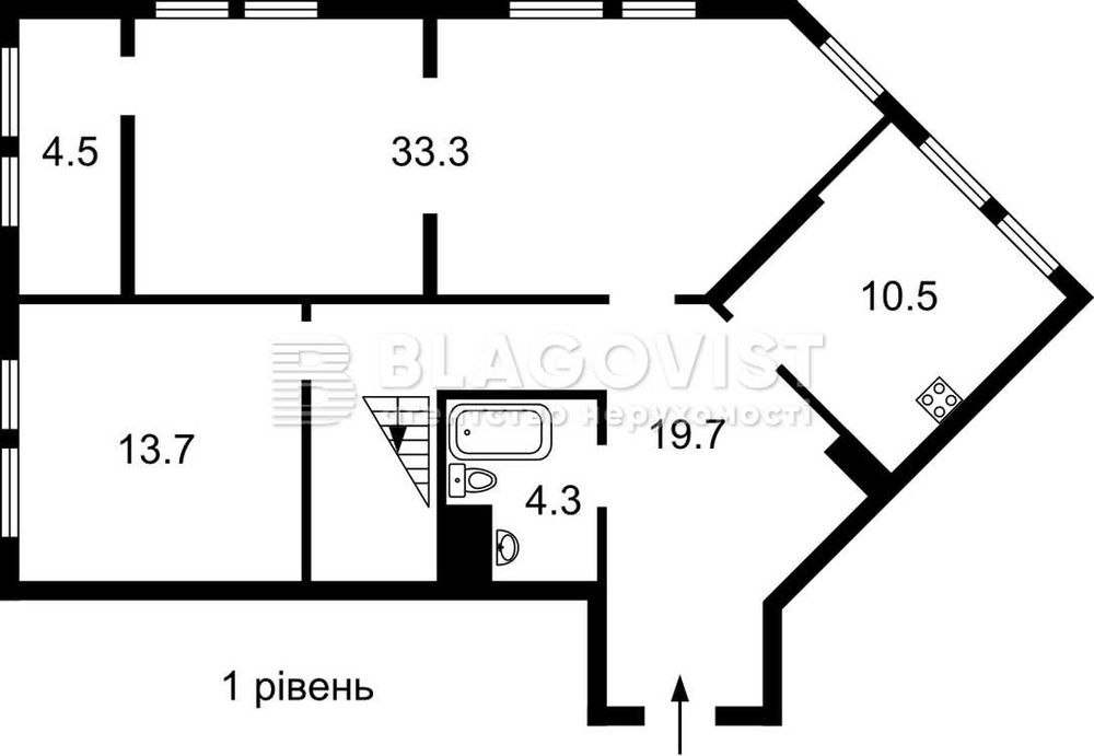 Квартира на Київська 237 в Києві, ID 305472, фото №5