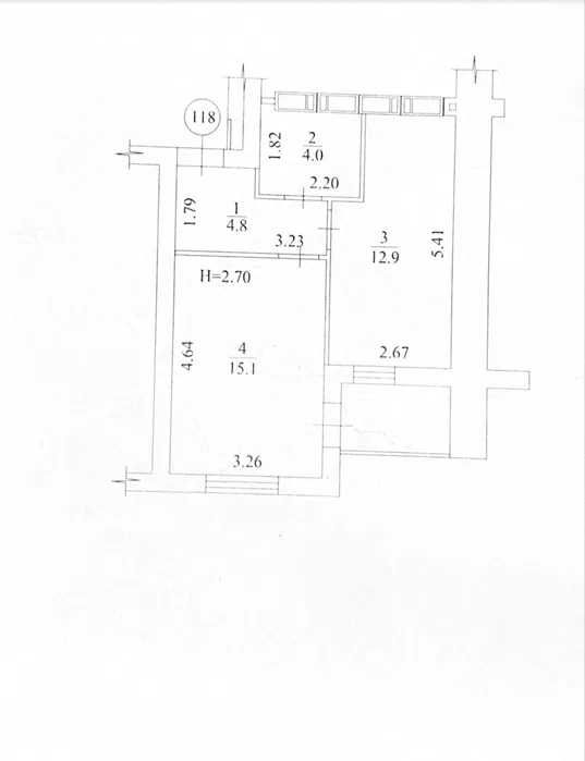 Квартира на вул. Борткевича, 7 в Харкові, ID 190655, фото №2