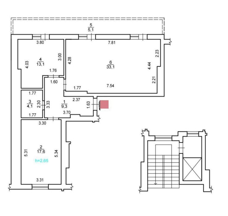 Квартира на вул. Щирецька в Львові, ID 204740, фото №6
