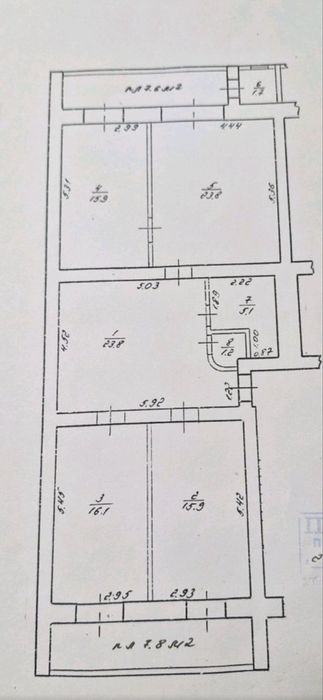 Квартира на вул. Мельника, 8 в Івано-Франківську, ID 216548, фото №14