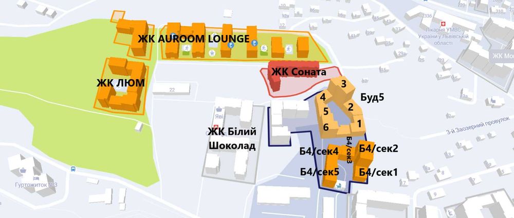 Квартира на вул. Під Голоском, 4 в Львові, ID 190608, фото №6
