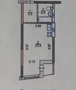 Квартира на вул. Кадетський гай, 10 в Київ, ID 165683, фото №1
