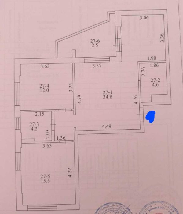 Квартира на ЖК Ютландія в Києві, ID 266973, фото №9