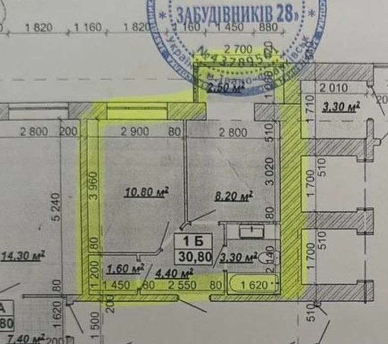 Квартира на ЖК Княгинин в Івано-Франківську, ID 168278, фото №2