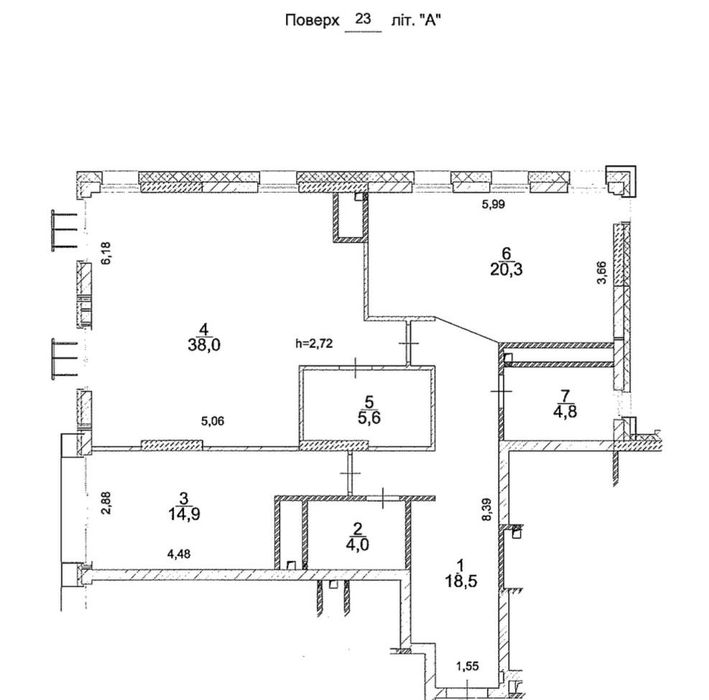 Квартира на вул. Верхогляда, 30 в Києві, ID 166703, фото №9