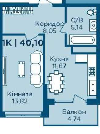 Квартира на поруч із міським озером і парком Шевченка в Івано-Франківську, ID 184942, фото №8