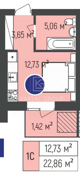 Квартира на ЖК «Бургундія» в Київ, ID 346973, фото №5