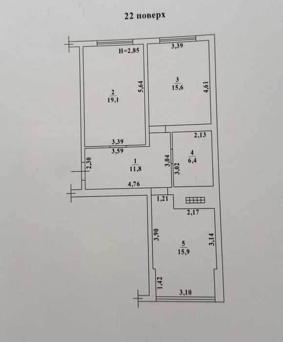 Квартира на 3 ст. Люстдорфської дороги в Одесі, ID 190075, фото №9