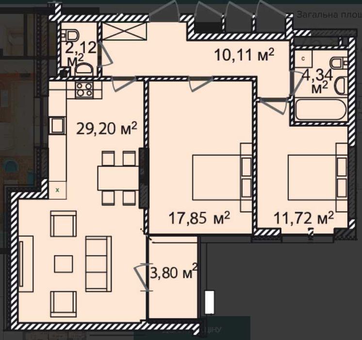 Квартира на ЖК Montreal House в Києві, ID 200447, фото №7