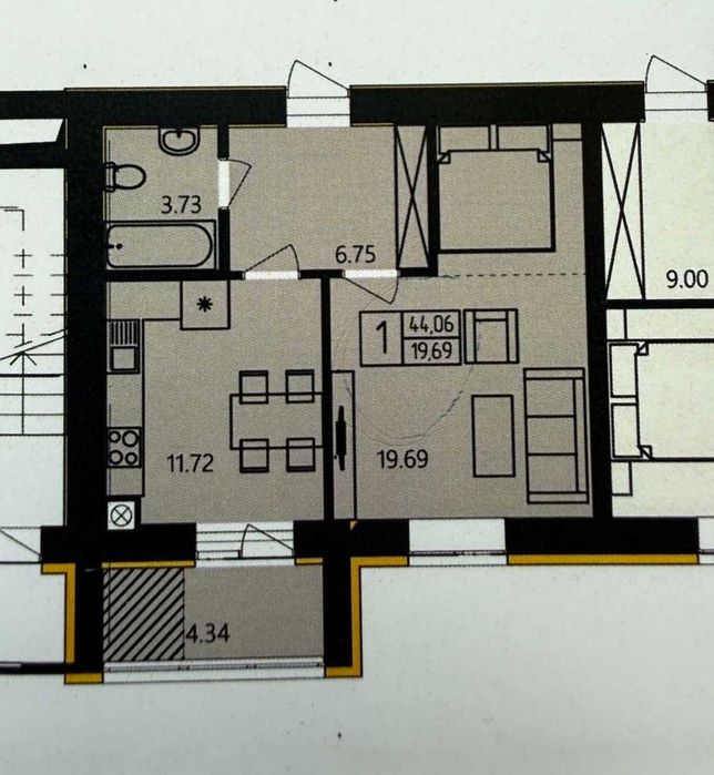 Квартира на вул. Степана Бандери, 36 в Хмельницькому, ID 249496, фото №10