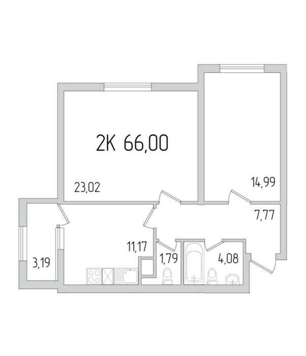 Квартира на вул. Сахарова в Одеса, ID 172886, фото №2