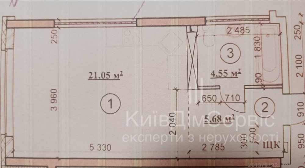 Квартира на вул. Камянська, 128 в Києві, ID 241255, фото №13