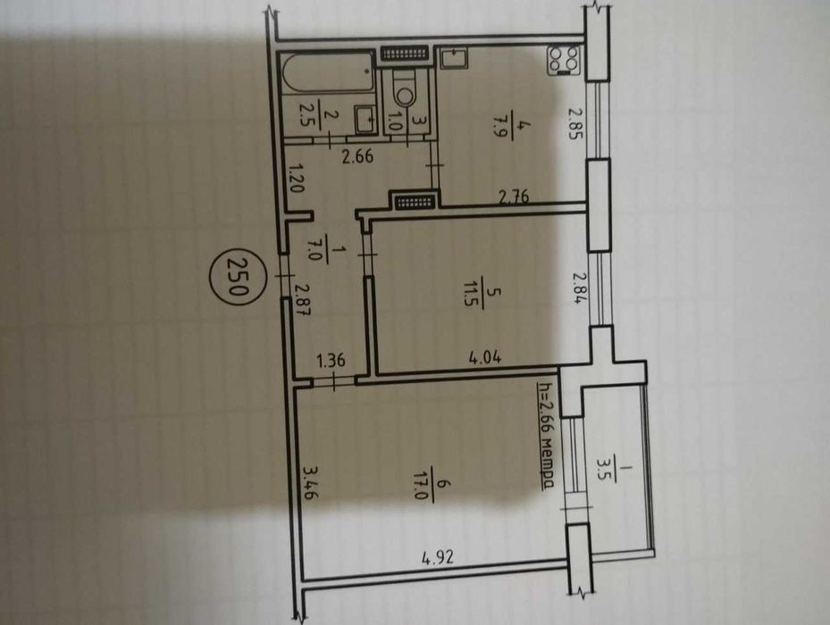 Квартира на вул. Ілльінська, 51В в Суми, ID 293135, фото №1