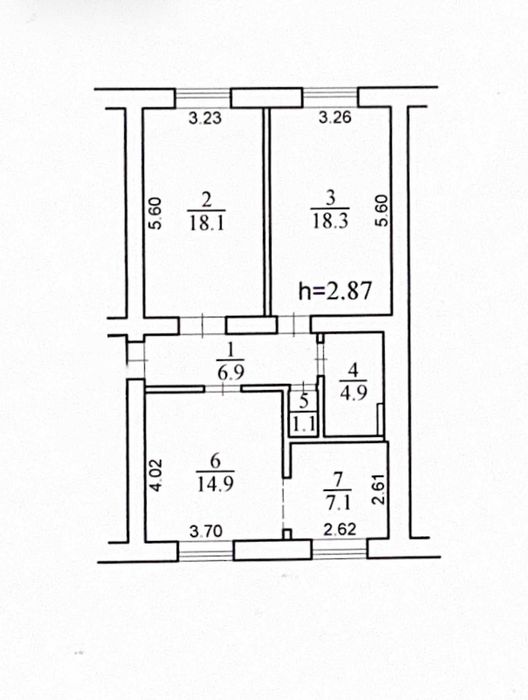 Квартира на вул. Сімферопольська, 9 в Києві, ID 200601, фото №23