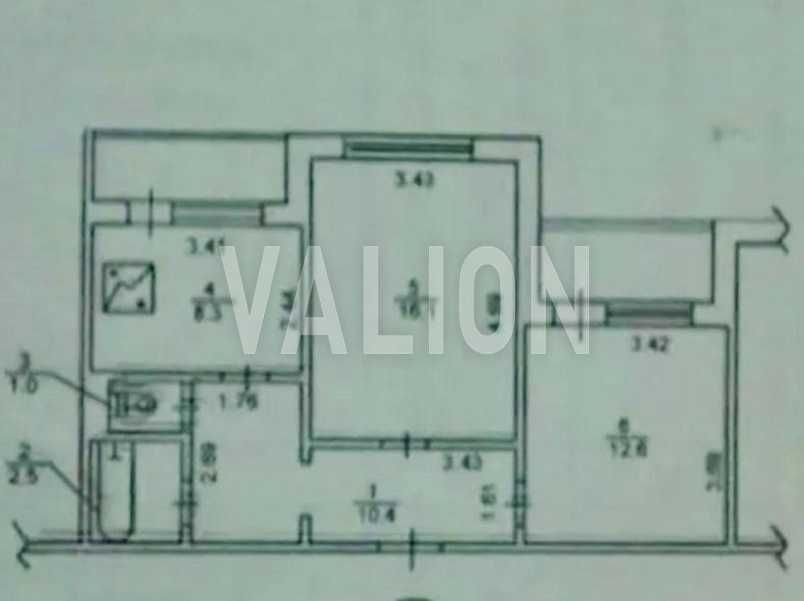 Квартира на вул. Радунська, 36 в Києві, ID 326076, фото №16