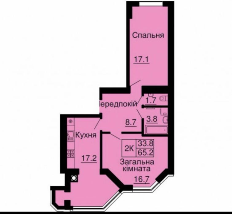 Квартира на вул. Щаслива, 67 в Києві, ID 227848, фото №13