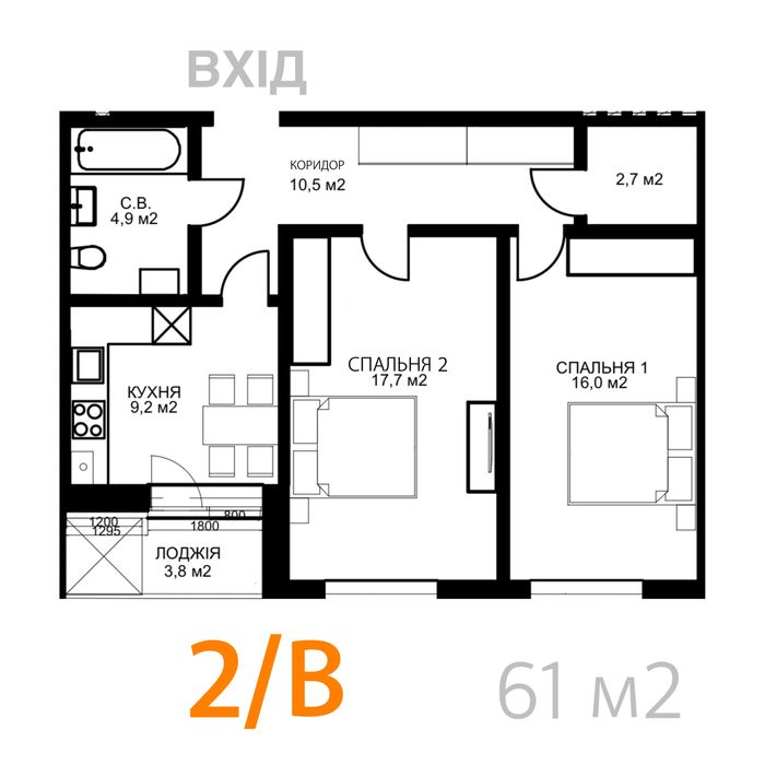 Квартира на ЖК Міський в Києві, ID 251206, фото №4