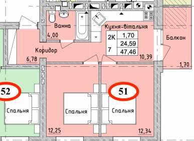 Квартира на ЖК Бургундія 3 в Києві, ID 297933, фото №1