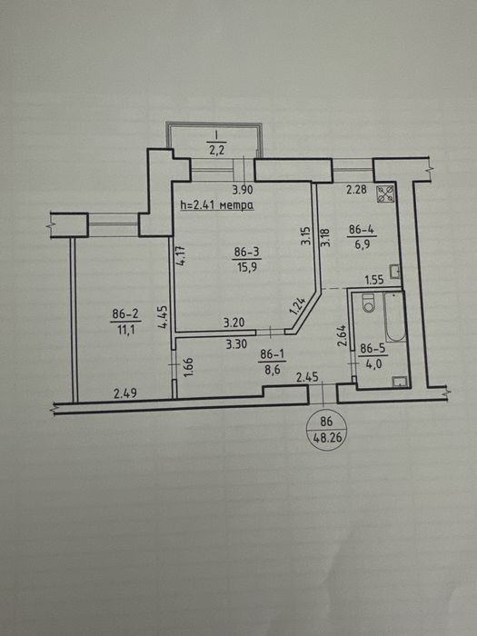Квартира в Сумах, ID 292441, фото №8