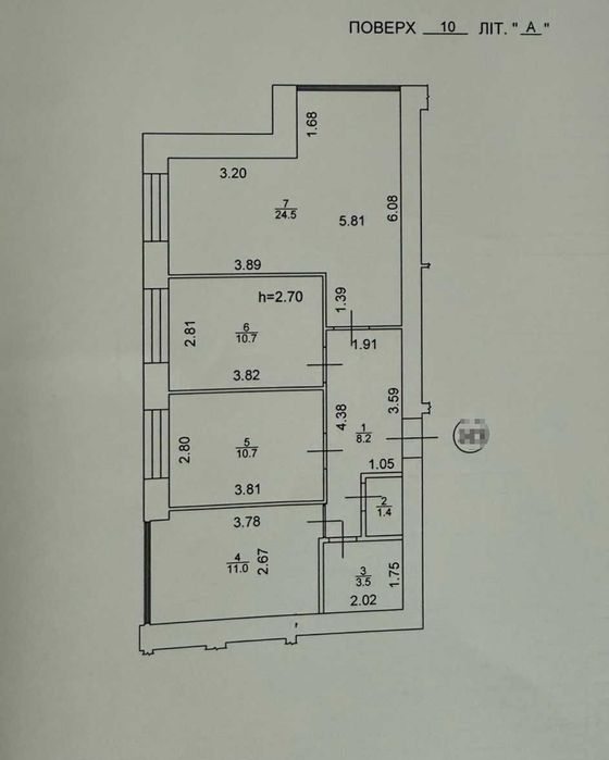 Квартира на вул. Соборна в Києві, ID 235300, фото №6