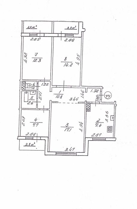 Квартира на вул. Хоткевича в Івано-Франківську, ID 198161, фото №7