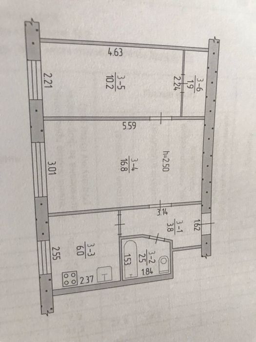 Квартира на вул. Бикова, 9 в Кривому Розі, ID 200105, фото №13