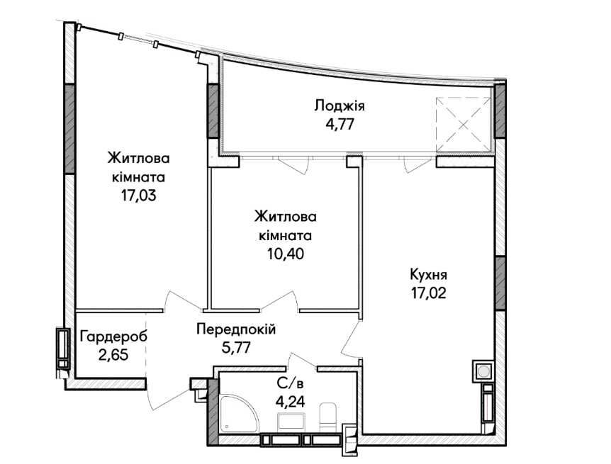 Квартира на вул. Ірпінь, 40 в Києві, ID 240587, фото №5