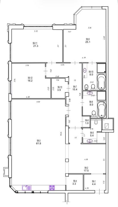 Квартира на вул. Кропивницького, 10 в Києві, ID 190422, фото №16