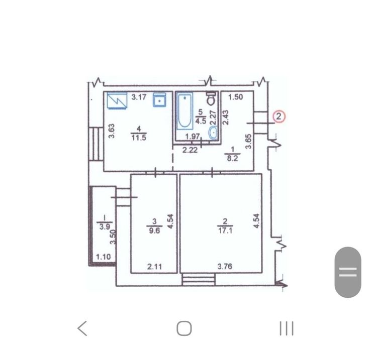 Квартира на вул. Руслана Попова, 39 в Києві, ID 309704, фото №17