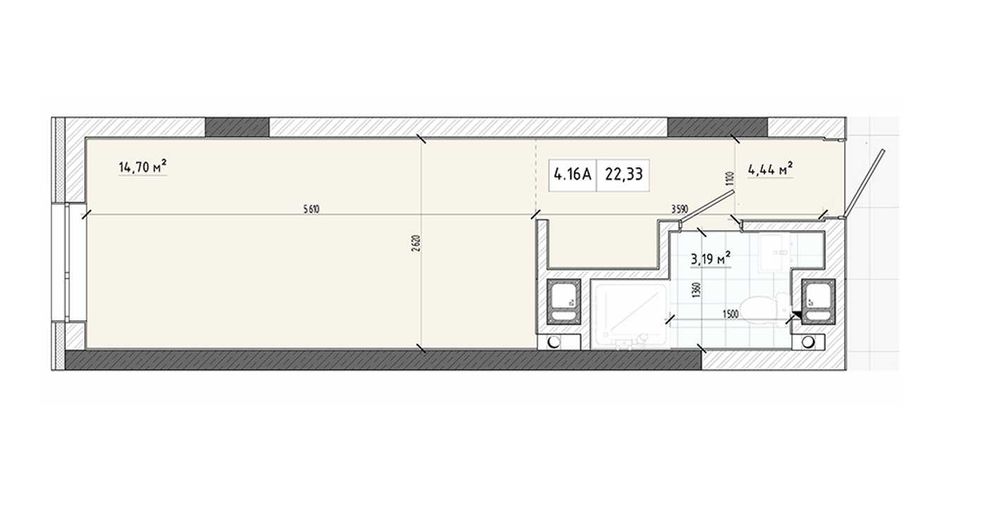 Квартира на вул. Трускавецька в Львові, ID 170472, фото №8