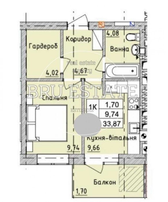 Квартира на ЖК «Бургундія 3» в Києві, ID 270040, фото №1