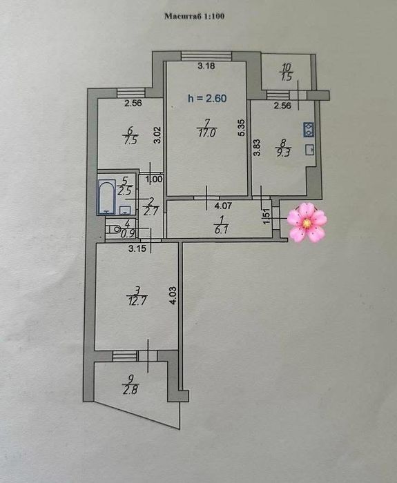 Квартира на просп. Соборності в Луцьку, ID 231549, фото №17