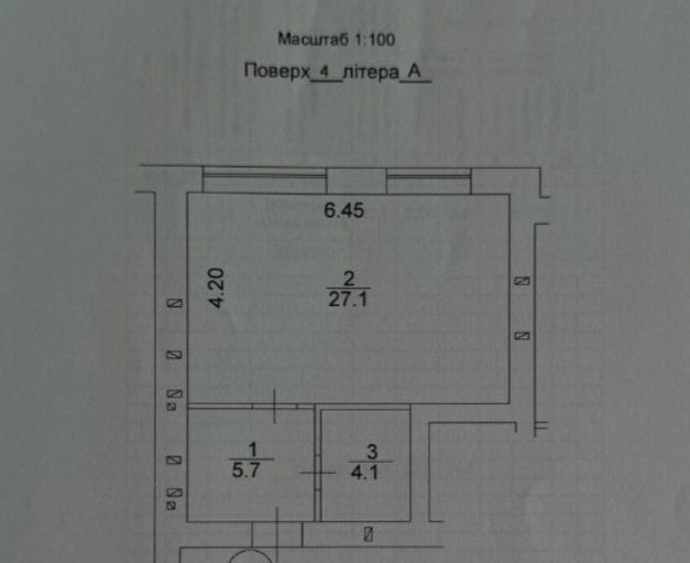Квартира на ЖК «Молодість» в Києві, ID 242128, фото №10