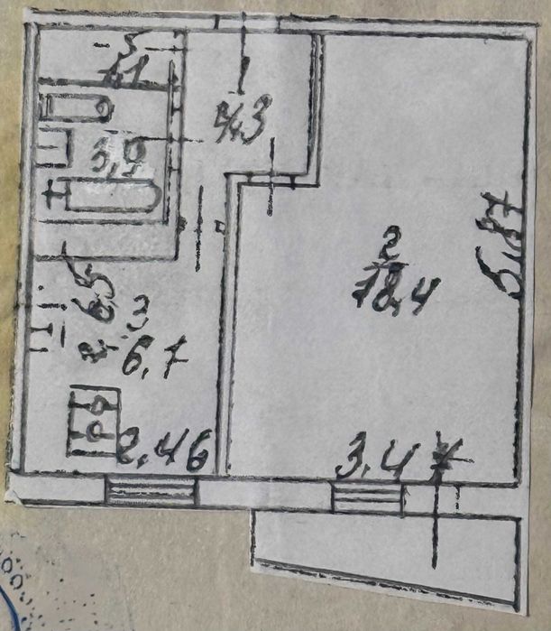 Квартира на просп. Володимира Маяковського, 59А в Києві, ID 180752, фото №24