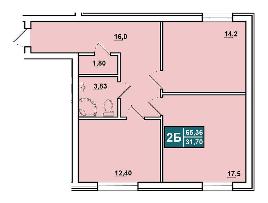 Квартира на ЖК Comfort Hall в Київ, ID 244560, фото №3