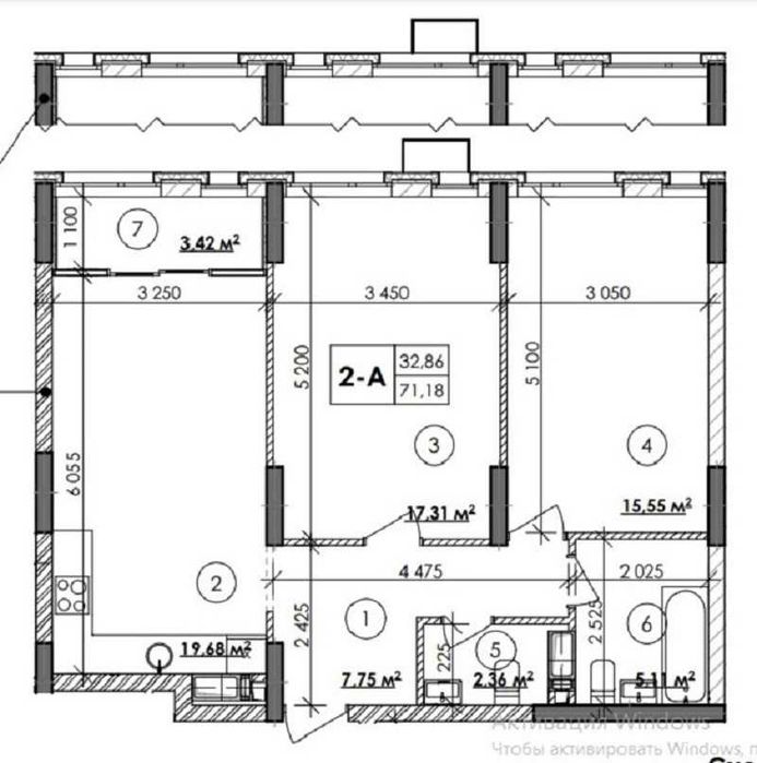 Квартира на вул. Каунаська, 27 в Києві, ID 195627, фото №9
