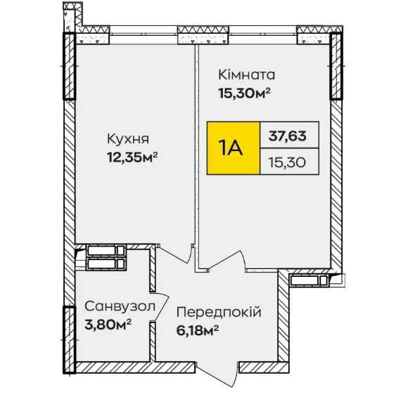 Квартира на ЖК Синергія в Києві, ID 266503, фото №7