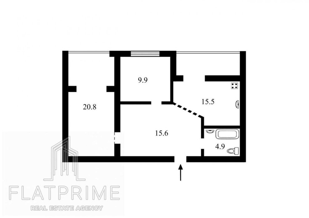 Квартира на вул. Радистів, 34К в Києві, ID 164278, фото №13