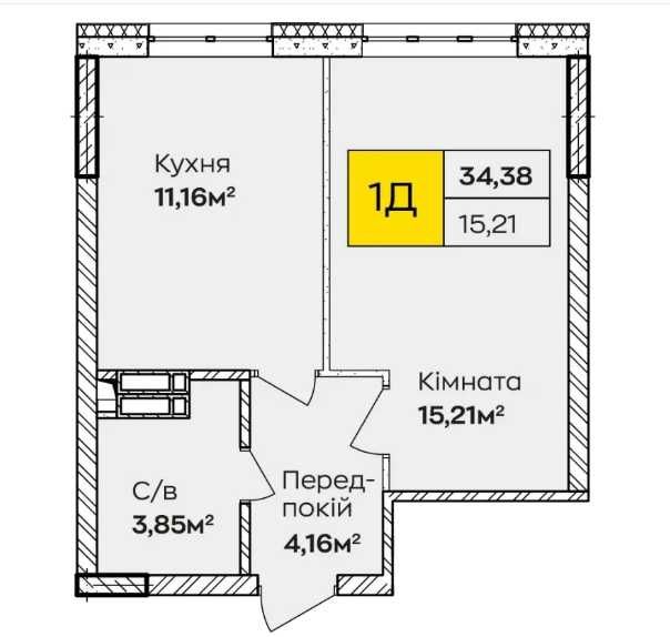 Квартира на ЖК Синергія Київ в Києві, ID 178359, фото №7
