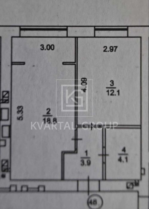 Квартира на біля метро Академмістечко в Києві, ID 243868, фото №15