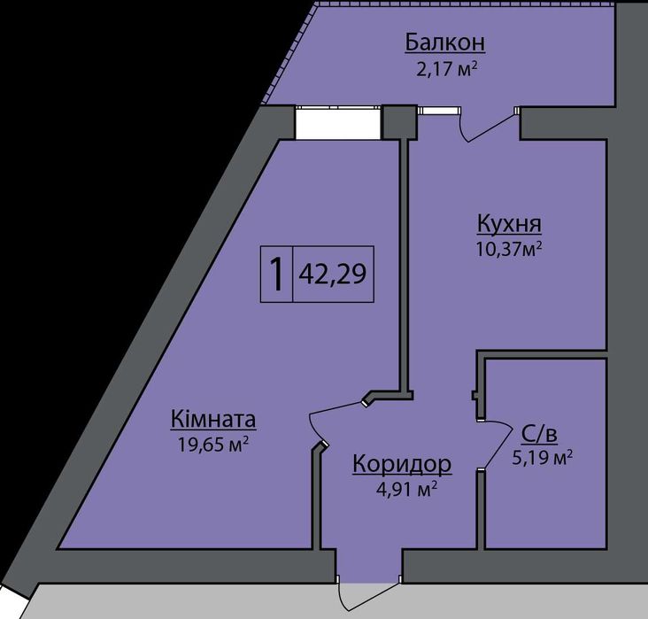 Квартира в Луцьку, ID 232394, фото №6