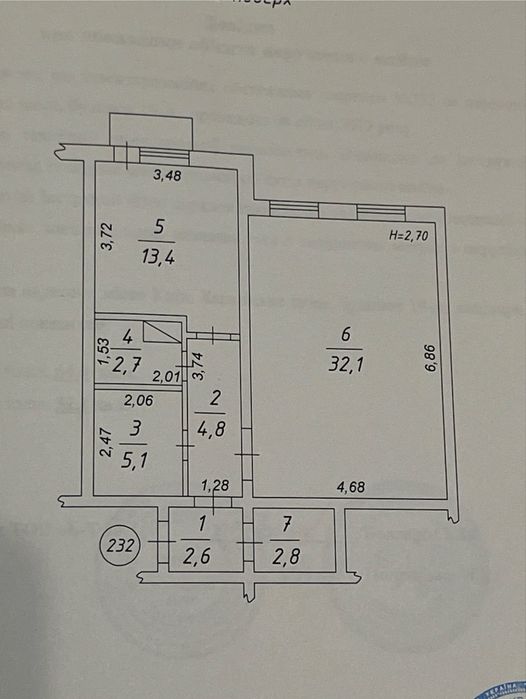 Квартира на шосе харківське, 19а в Київ, ID 168066, фото №1